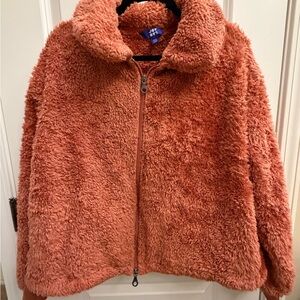 JoyLab Women's Rust Teddy Jacket